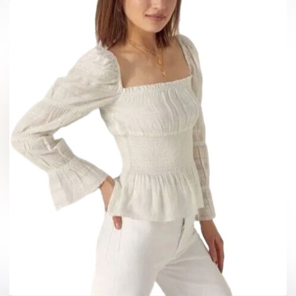 NWT WILFRED fable smocked prairie black - Picture 1 of 7